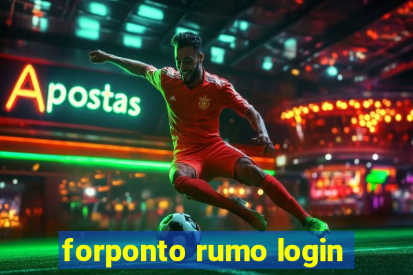 forponto rumo login